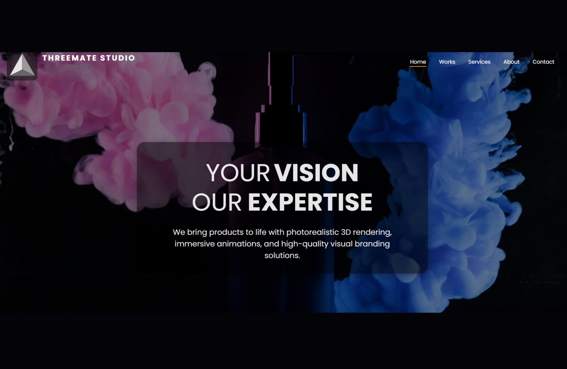Creative Studio – Company Website for Graphics Agency - SEO-Optimized Web Design project by Utsav Desai